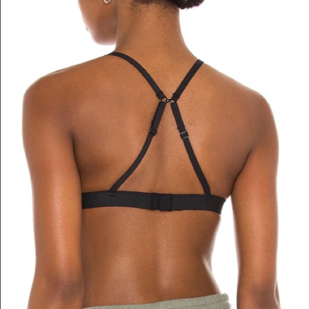 NWT Free People Oh Scuba Bralette In Black Sz M - Picture 3 of 9